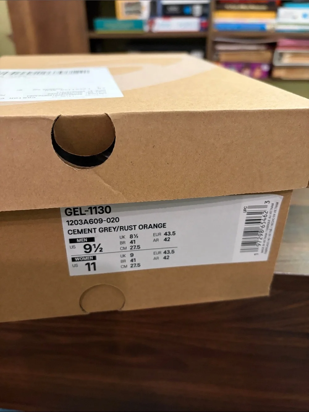 Asics worn 1x